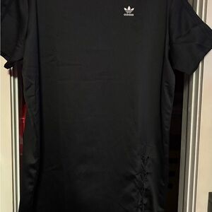 Adidas woman's tshirt dress  in Classic Black NWOT Size 1X